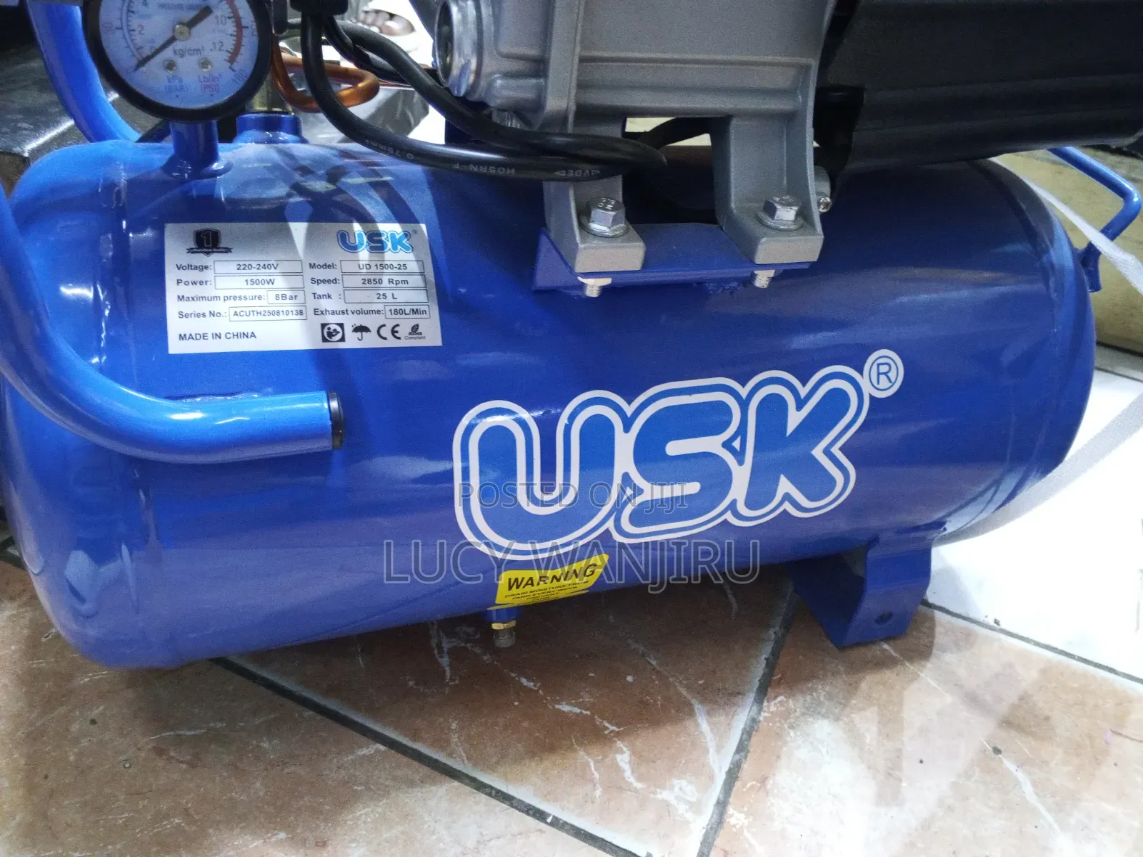 Best of Usk 25l Air Compressor