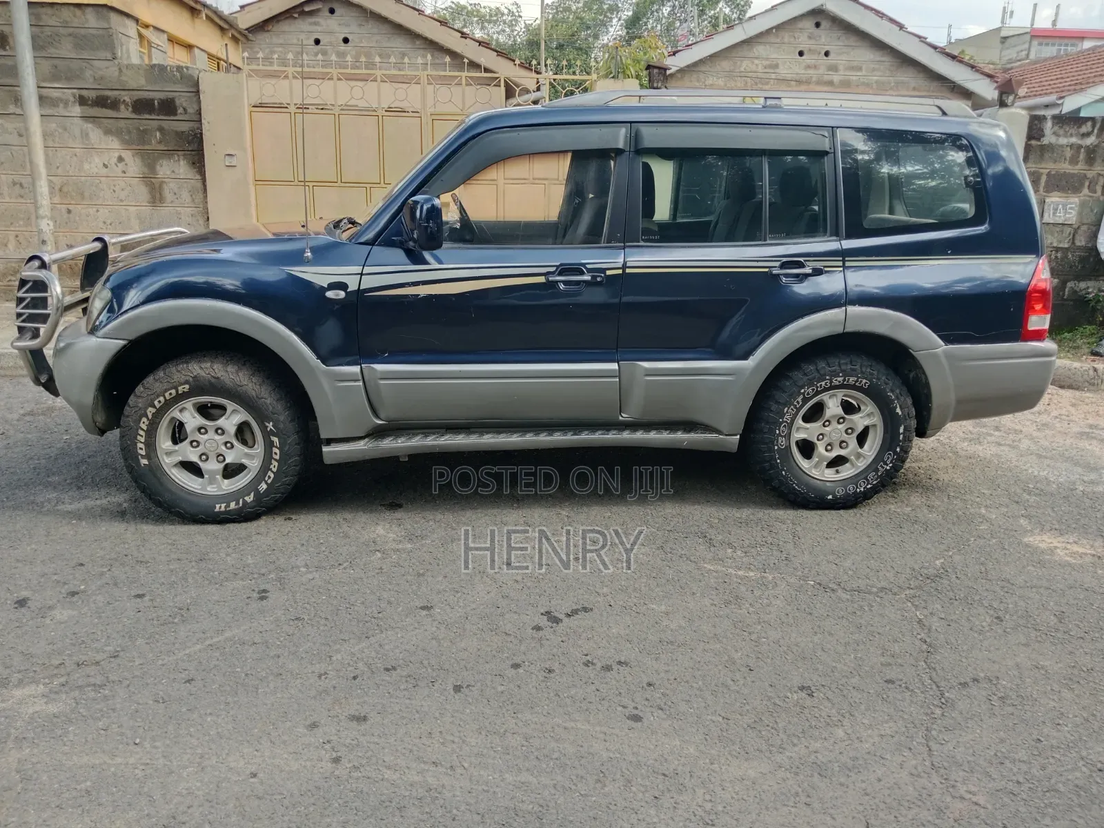 Mitsubishi Pajero 2003 Blue