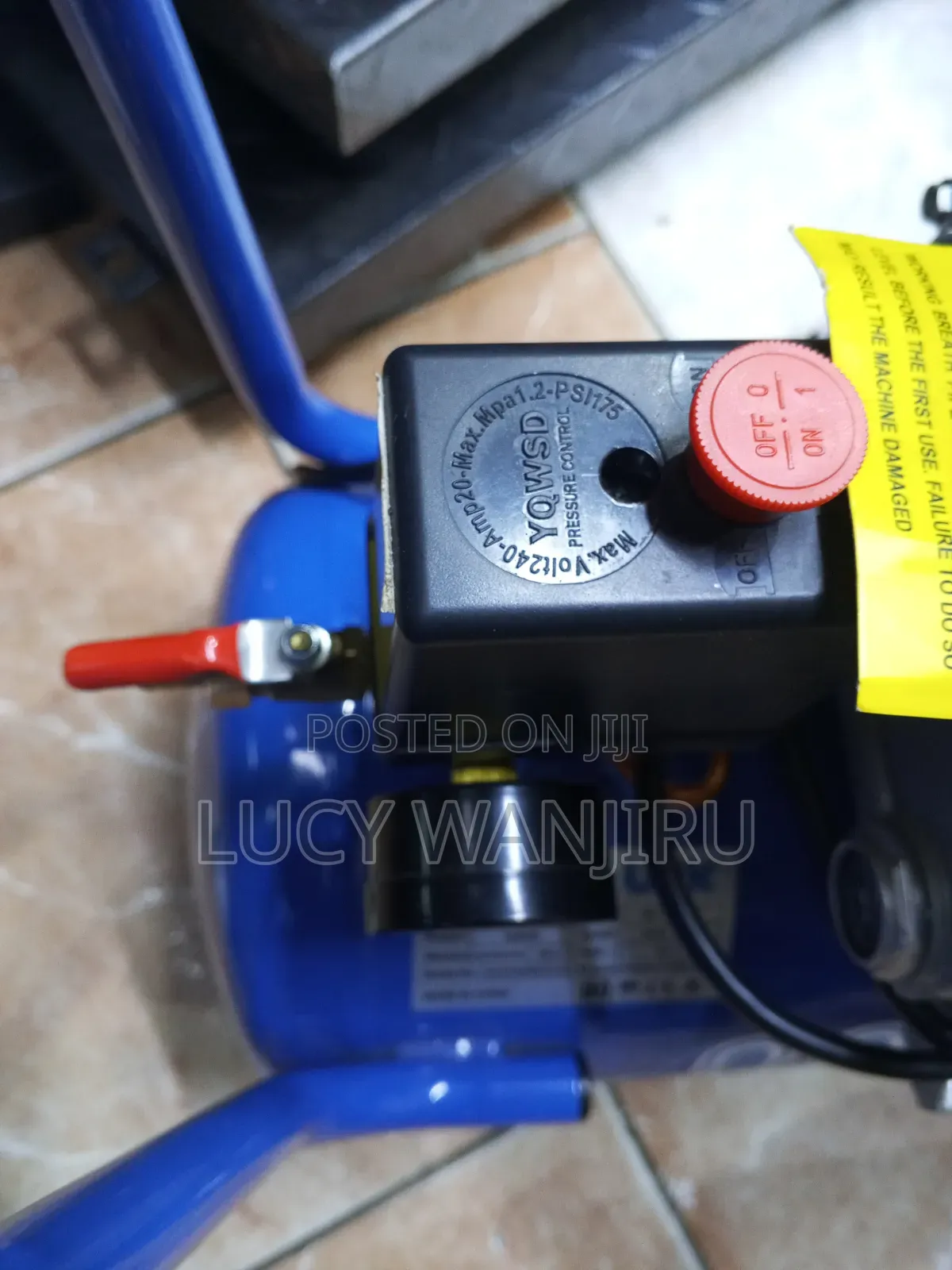 8 Bar Air Compressor/ Usk 2850rpm Speed