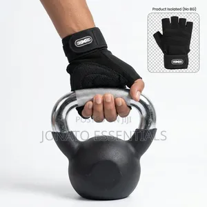 Gym Gloves With Wrist Support Weightlifting Training Hand Gloves Pair