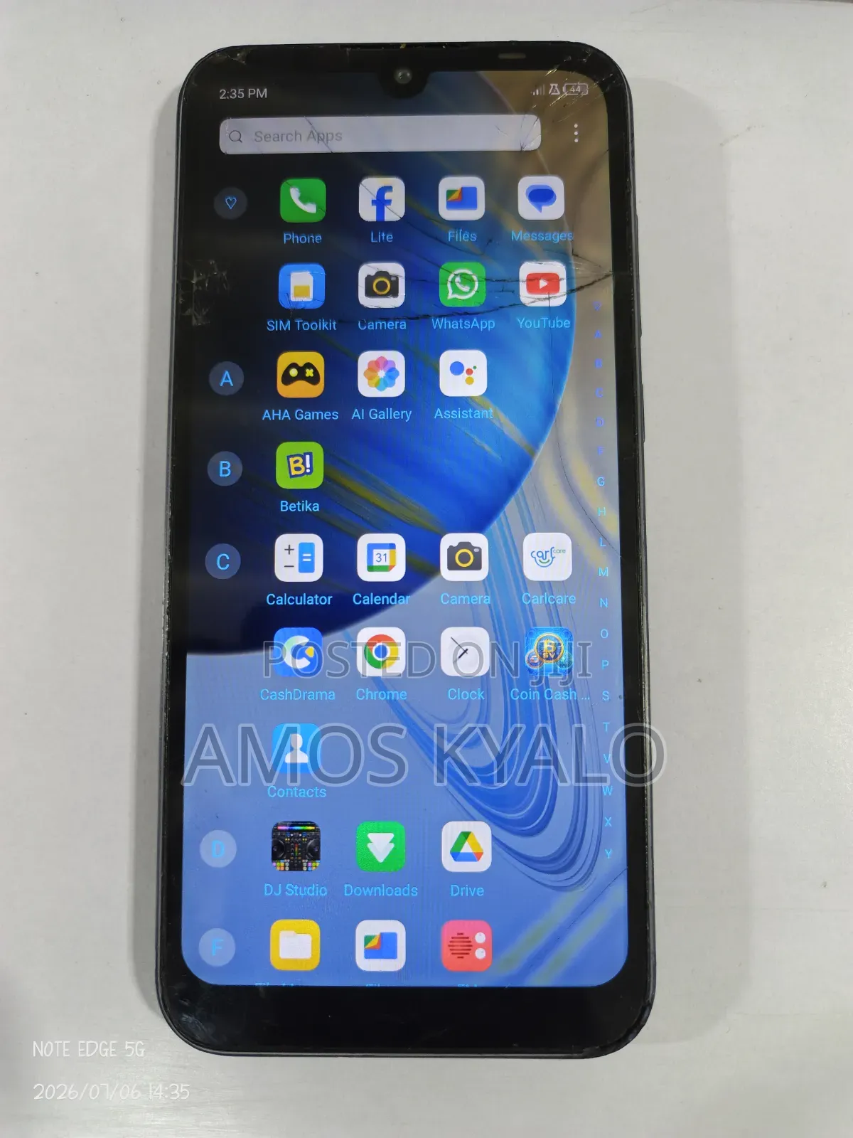 Tecno Pop 6 32 GB Blue
