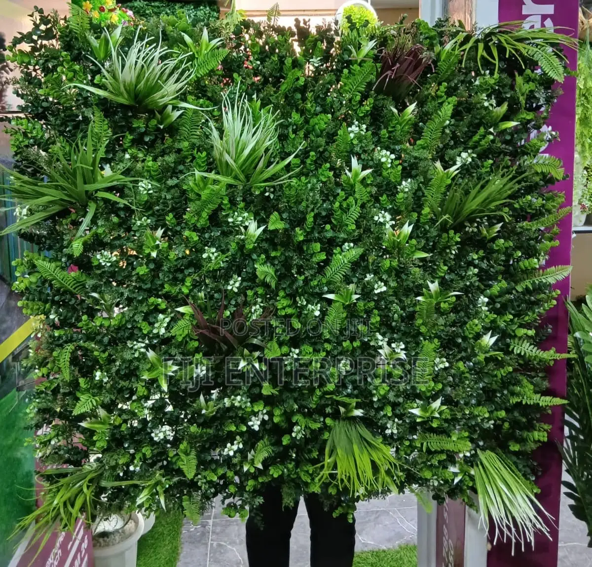 Artificial Boxwood Hedge Panel – 1m×1m | Indoor Outdoor