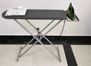 Portable Ironing Board With Iron Holder