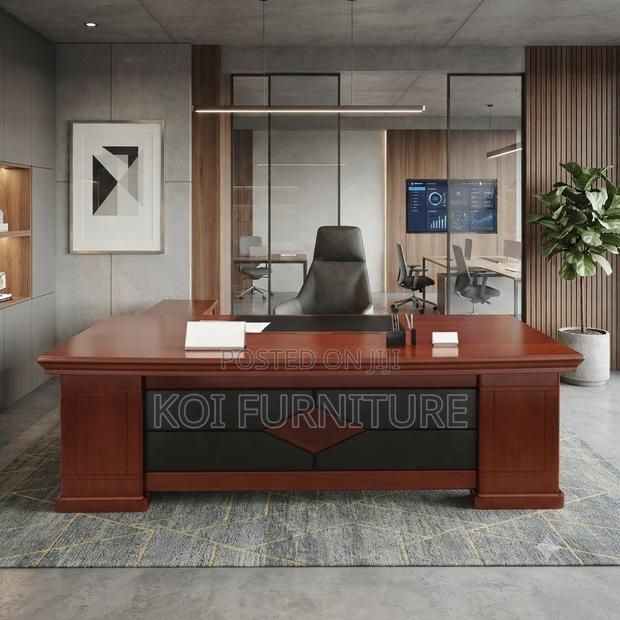 Office Desk; 1.6 Meters Executive Design Boss Desk - thumbnail 3