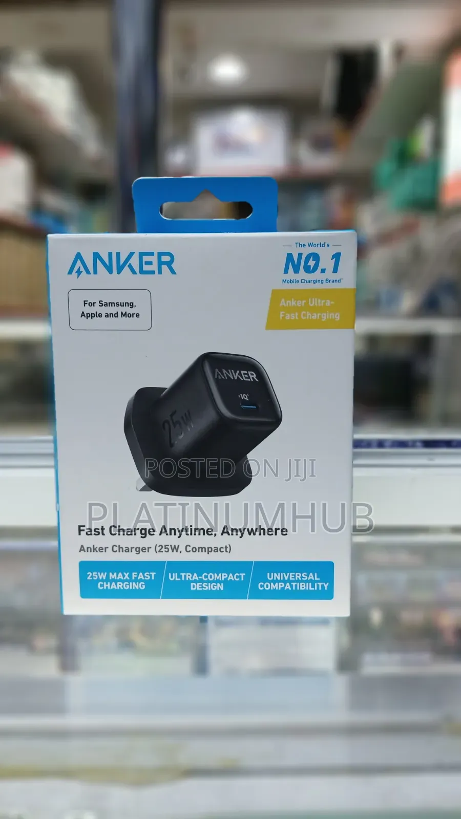 25w Max Fast Charging Anker Charger Head