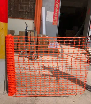 1*50m High-Visibility Orange Safety Barrier Mesh