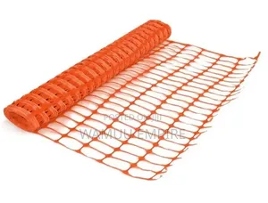 1*50m High-Visibility Orange Safety Barrier Mesh