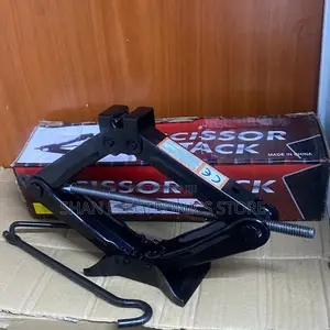 3 Ton Heavy Duty Scissor Car Jack Kit - Portable Tire Change Tool