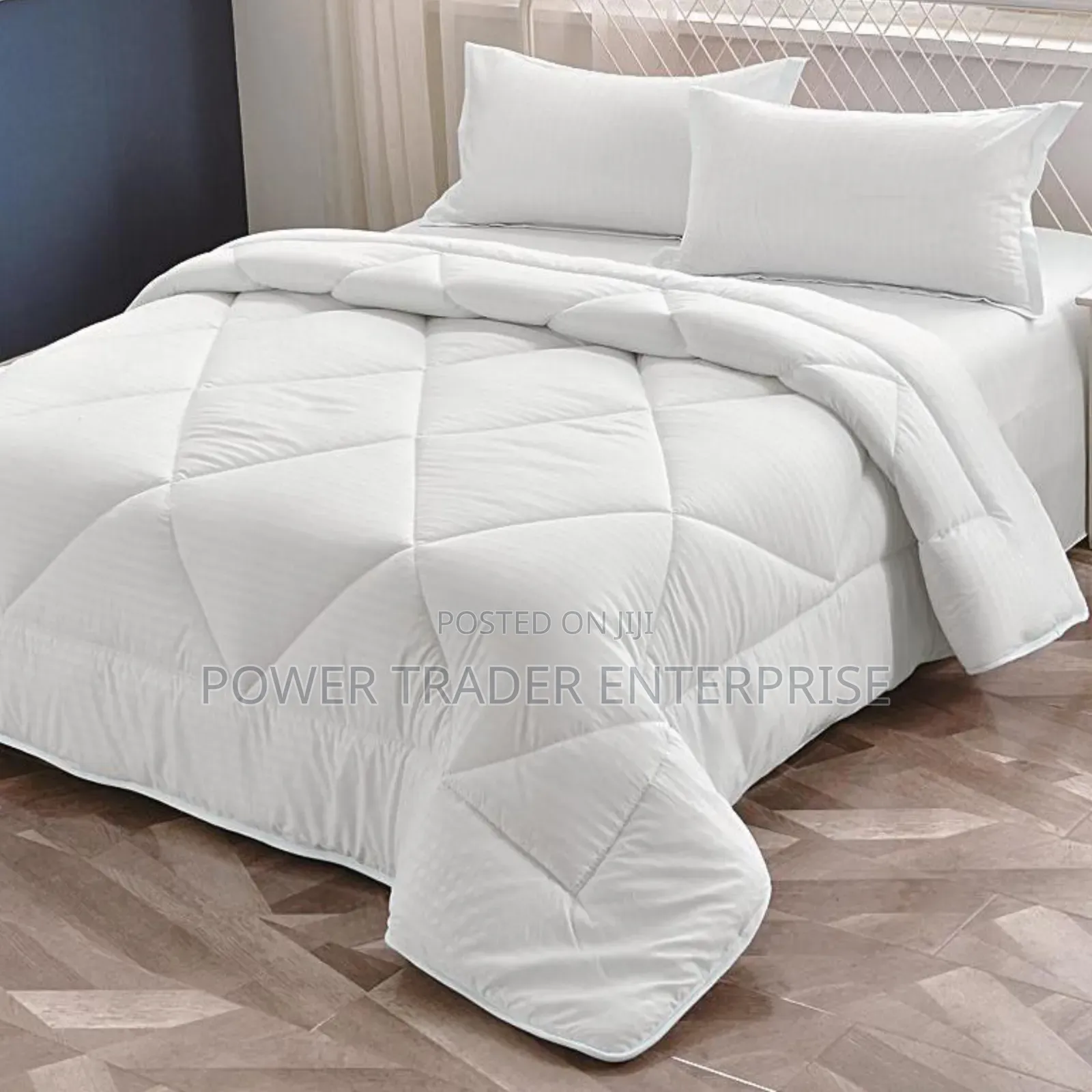 White Binded Duvet 6*7
