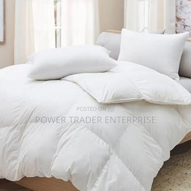 White Binded Duvet 6*7 - thumbnail 2