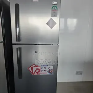 Ramtons Rf/239-196 Litres Double Door No Frost Fridge-Silver.