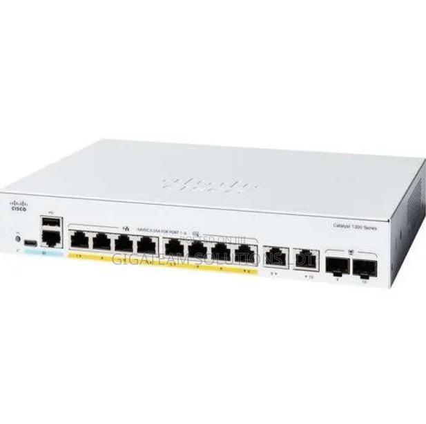 Cisco C1300-8p-E-2g Catalyst 8 Ports Poe+ Managed Switch