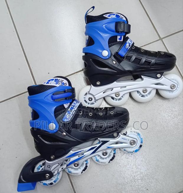 Adjustable Kids Inline Roller Skates – Comfortable Durable - thumbnail 2