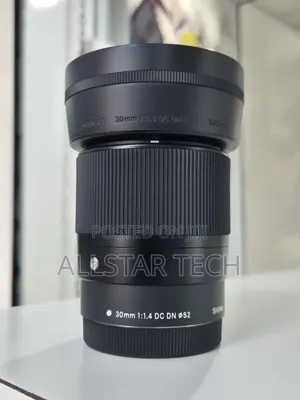 Sigma 30mm F/1.4 Dc Dn Contemporary Lens for Canon Ef-M