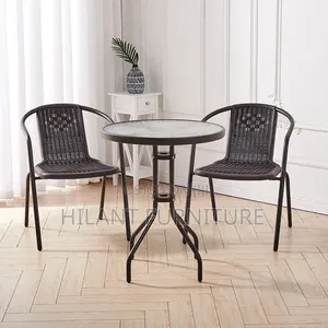 Elegant 2-Seater Outdoor Bistro Set.