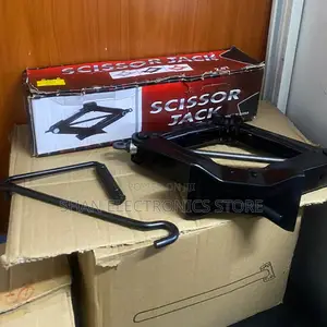 10–40cm 3 Ton Heavy Duty Scissor Car Jack Kit - Portable Tire Change
