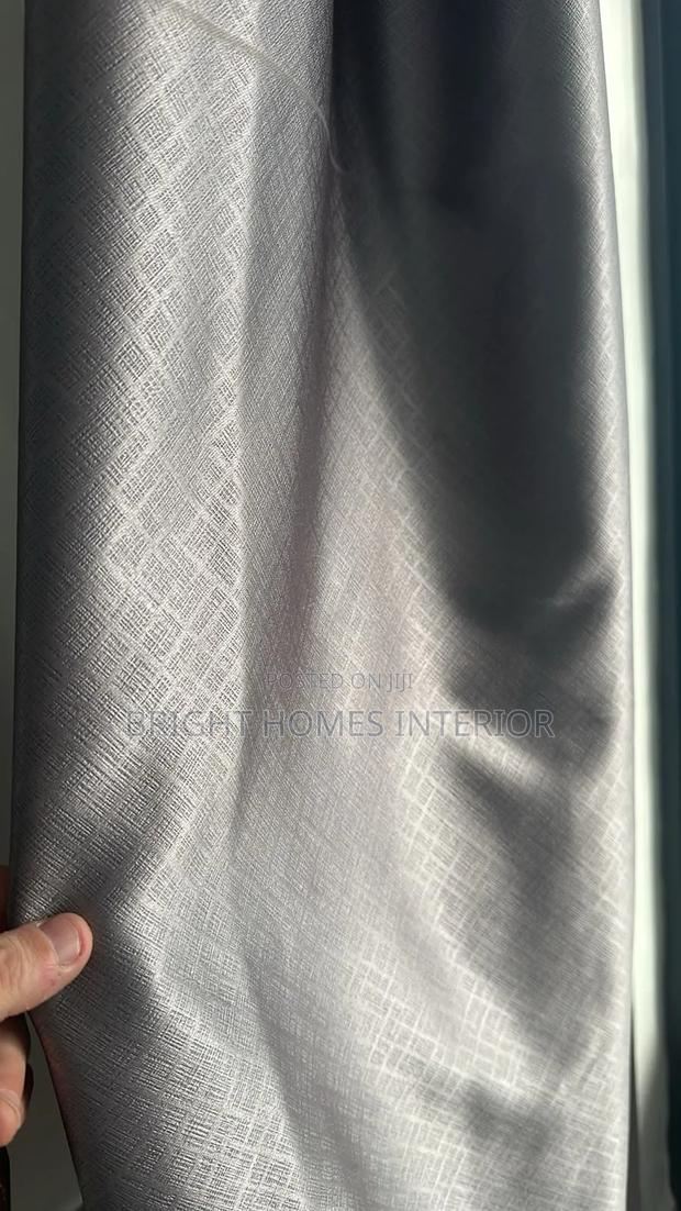 Grey Blackout Curtain Total Light Blocking Blackout Curtain