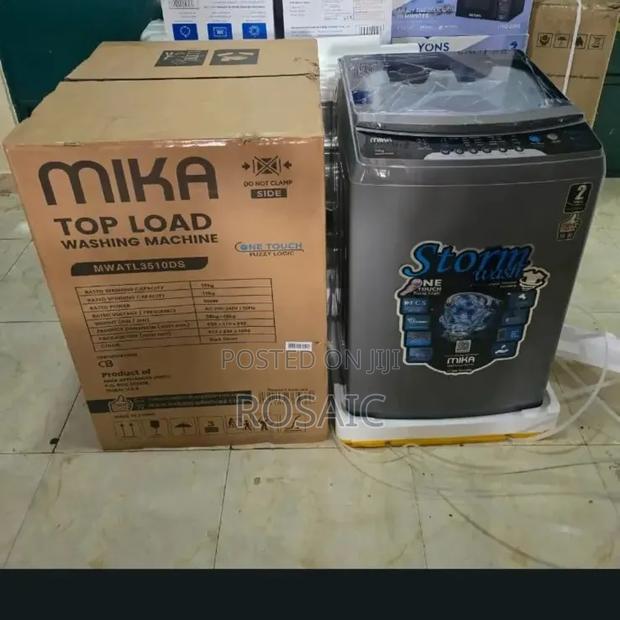 Mika 10kg Fully Automatic Top Load Washing Machine - main view