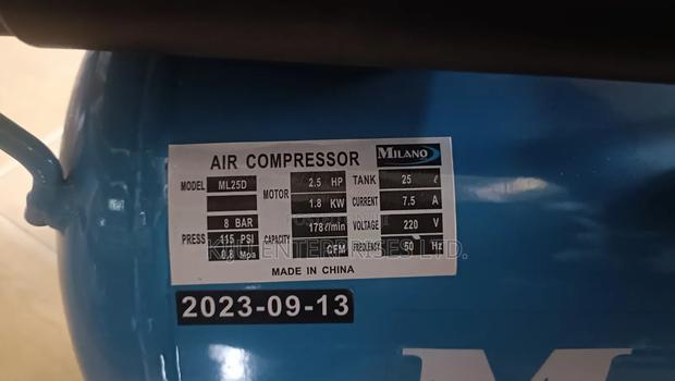 Milano Ml25d 25l Air Compressor () - thumbnail 4
