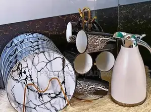 13pcs Dinner Set Luxury Marble Pattern Dinner Set