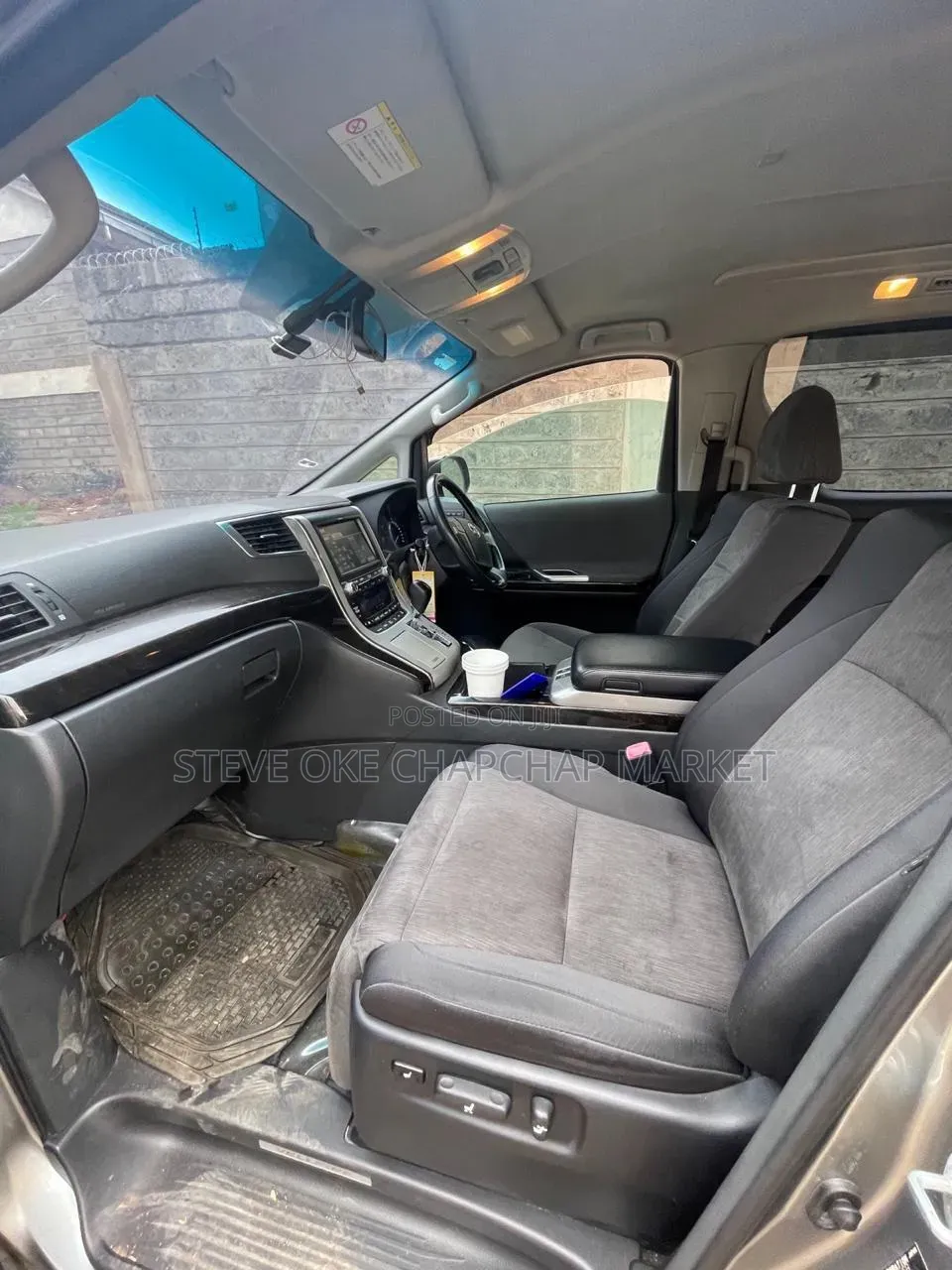 Toyota Vellfire 2013 Grey