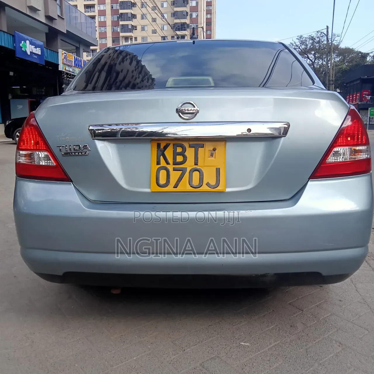 Nissan Tiida 2005 Blue