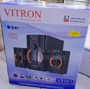 Vitron V5201 Bluetooth Home Theater Speaker System – Usb/Sd/Fm
