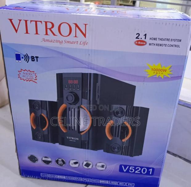 Vitron V5201 Bluetooth Home Theater Speaker System – Usb/Sd/Fm