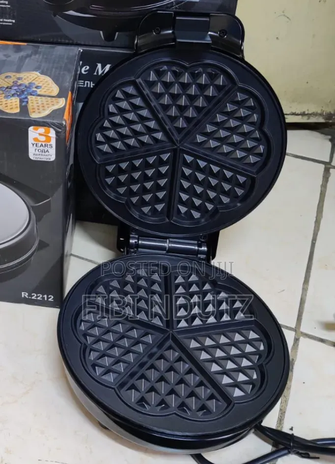 Raf Waffle Maker 1000w /Waffle Maker