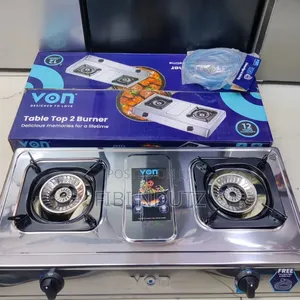 Von 2 Burners Stainless Steel/Table Top 2 Burners Gas Cooker