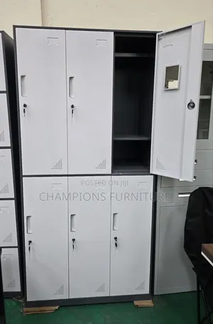 6 Lockers Cabinet