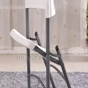 White Plastic Foldable Chair