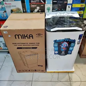 Mika Semi-Automatic 6kg Single Tub Top Load Washing Machine –