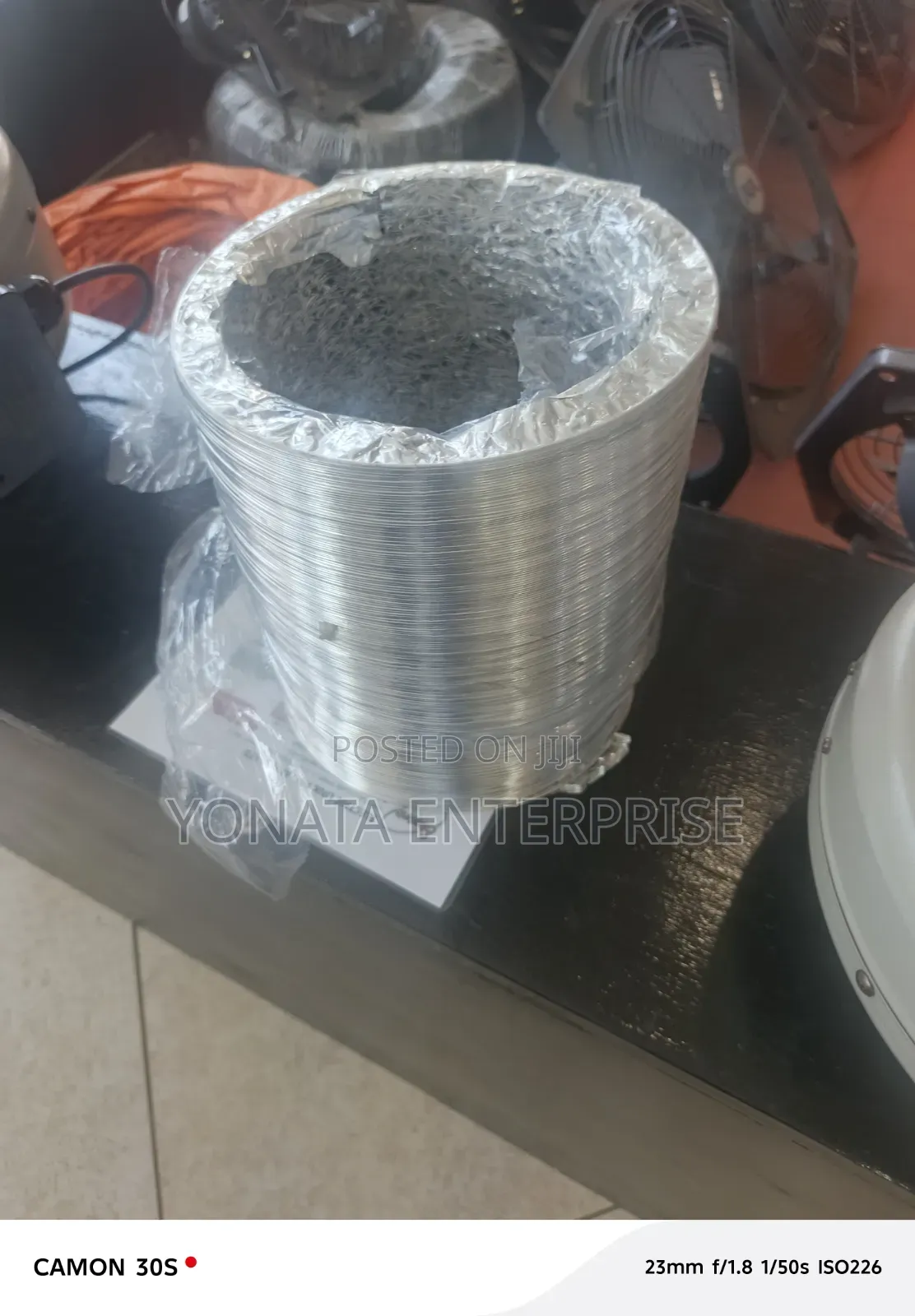 8" Flexible Aluminum Foil Duct 7.5m