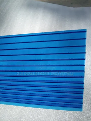 Blue Hollow Polycarbonate Roofing Sheet/Uv Resistant Multiwall Panel