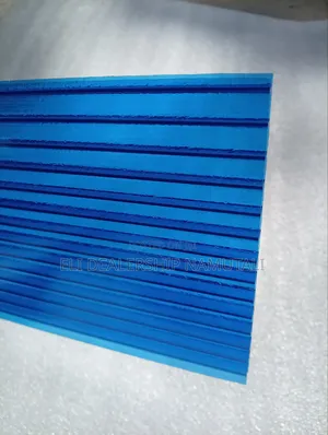 Premium Blue Hollow Polycarbonate Sheet for Roofing Carports