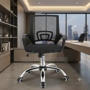 Office Chairs; Mid Back Direct Breathable Fabric Office Chair