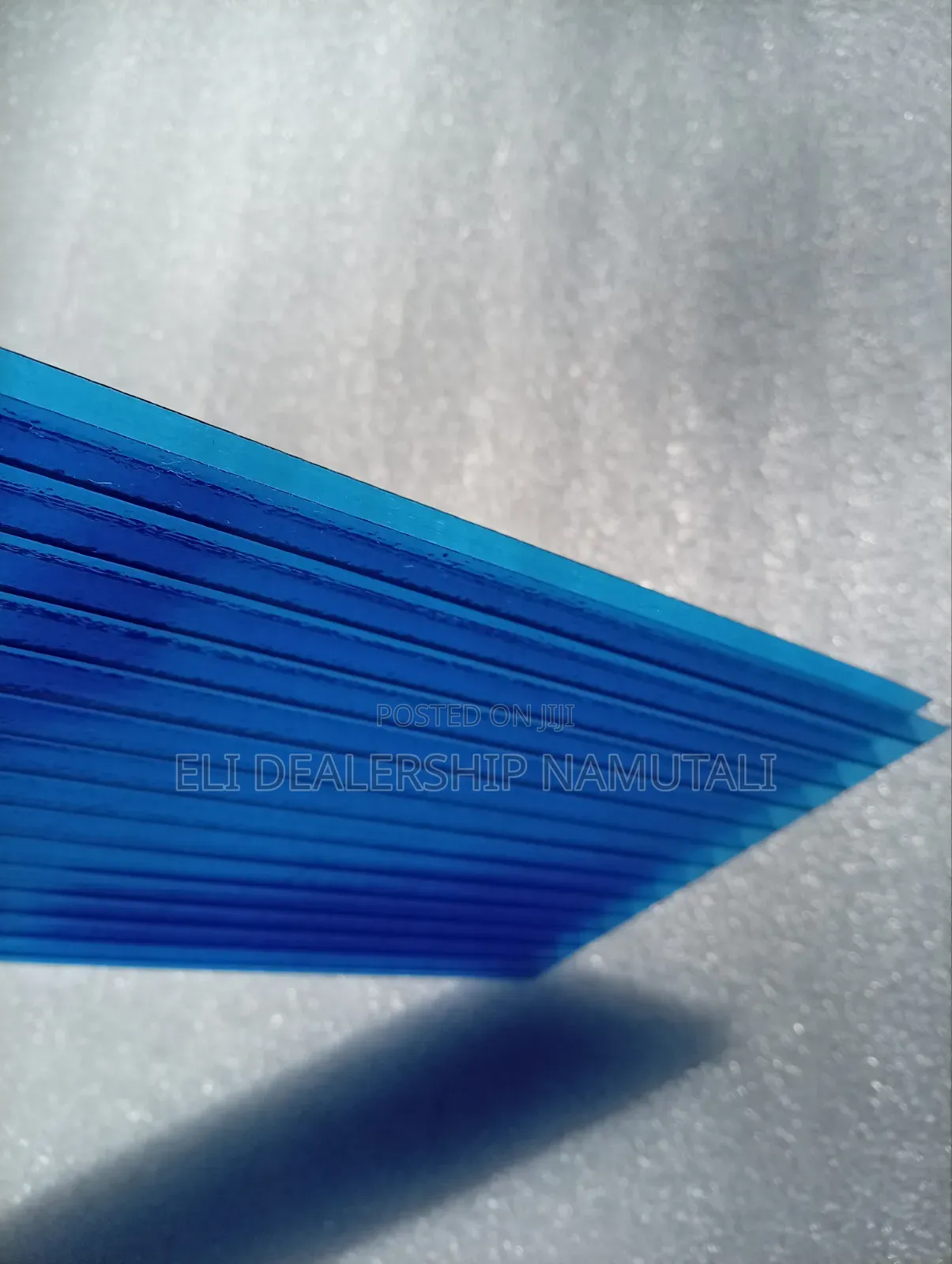 Heavy-Duty Blue Polycarbonate Hollow Sheet/Weatherproof Roofing Panel