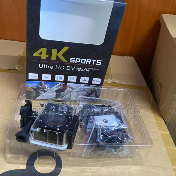 16mp Photos Designed Wifi Sports Action Cam 170° Wide-Angle Lens