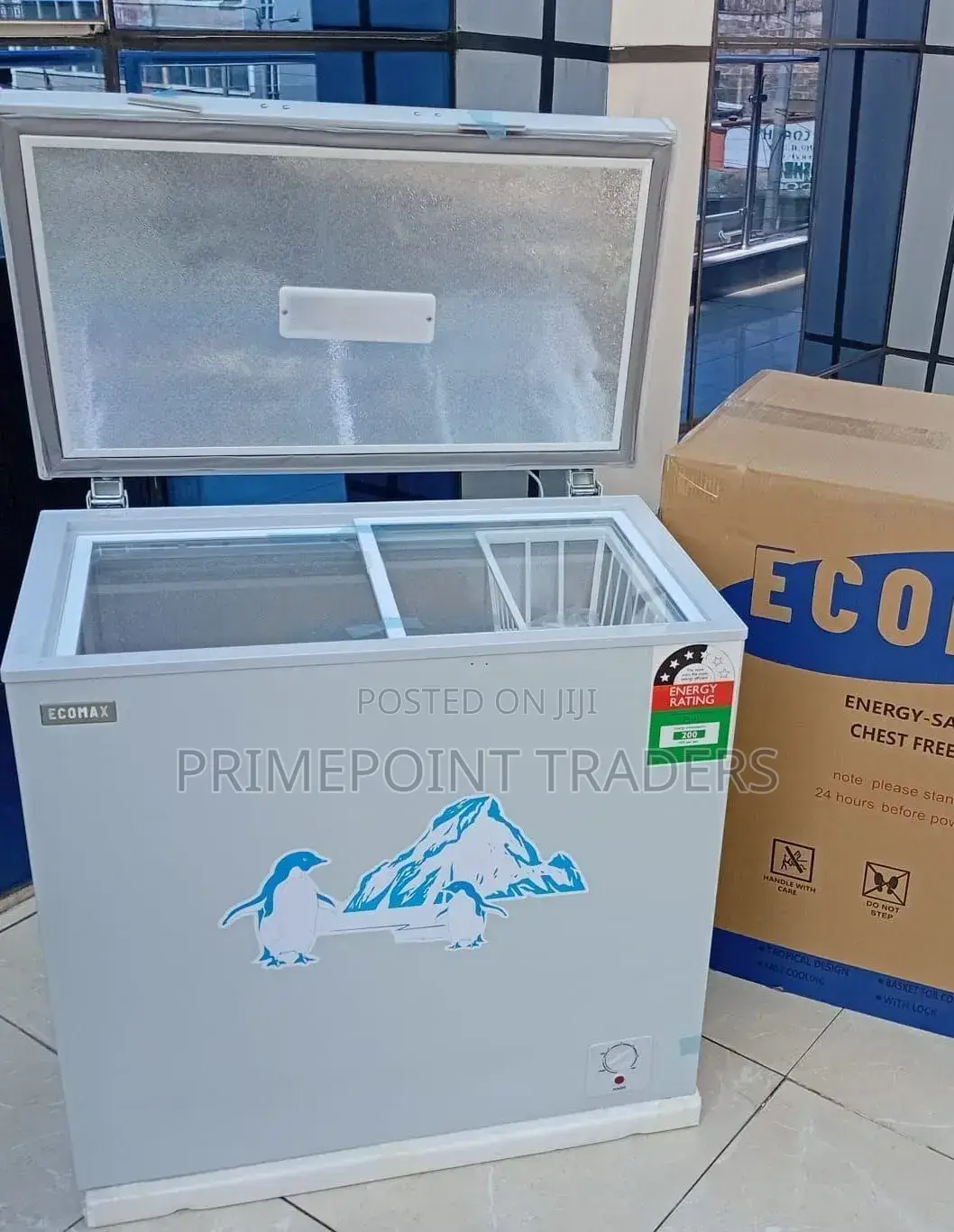 Ecomax Freezer 169 Litres,Save More With 3-Star Energy Efficiency
