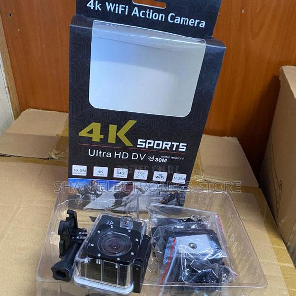 Waterproof Sports Cam Records4k Ultra Hd Video at 30fps 170°Wide-Angle