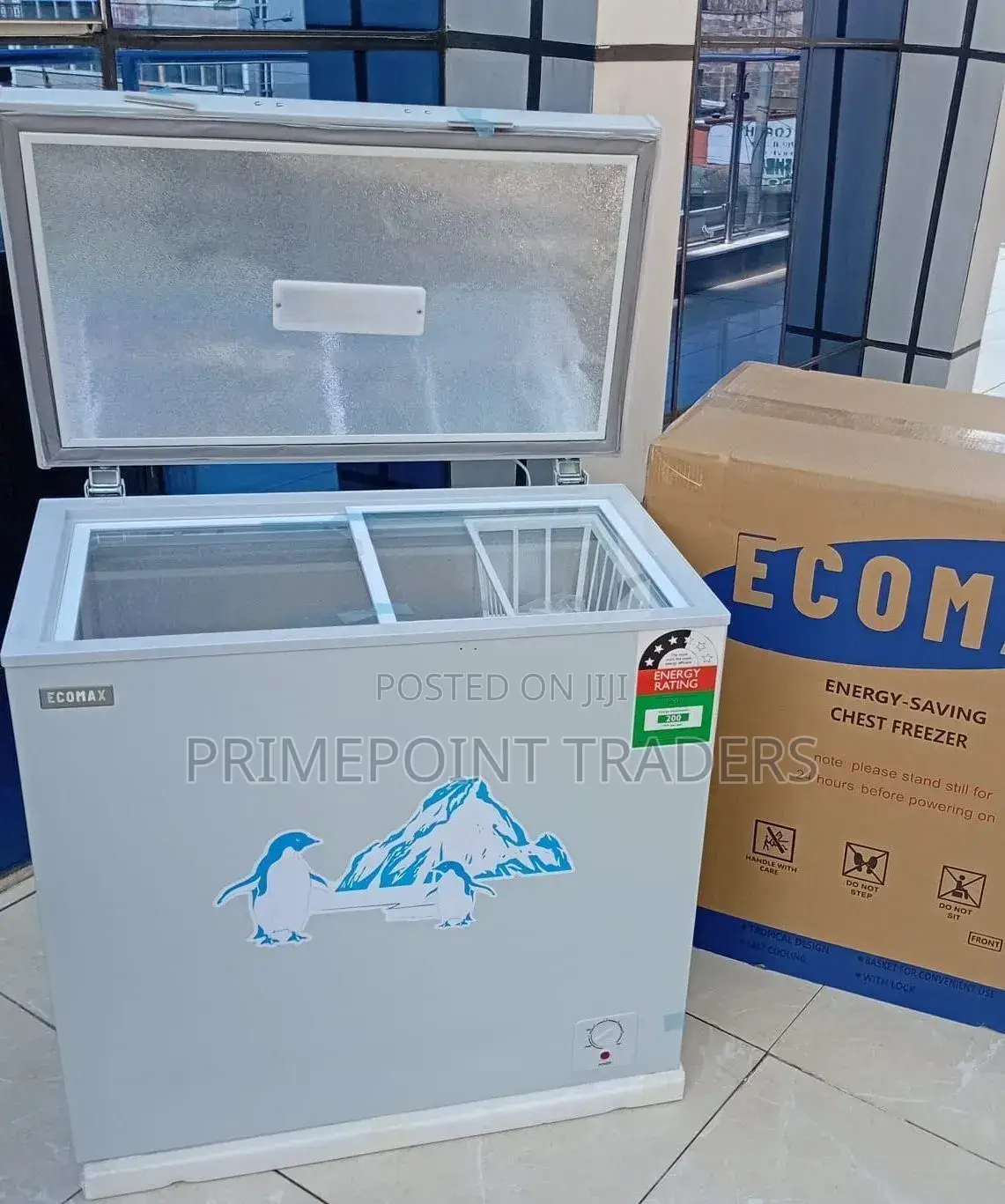 Ecomax Freezer 169 Litres,Save More With 3-Star Energy Efficiency