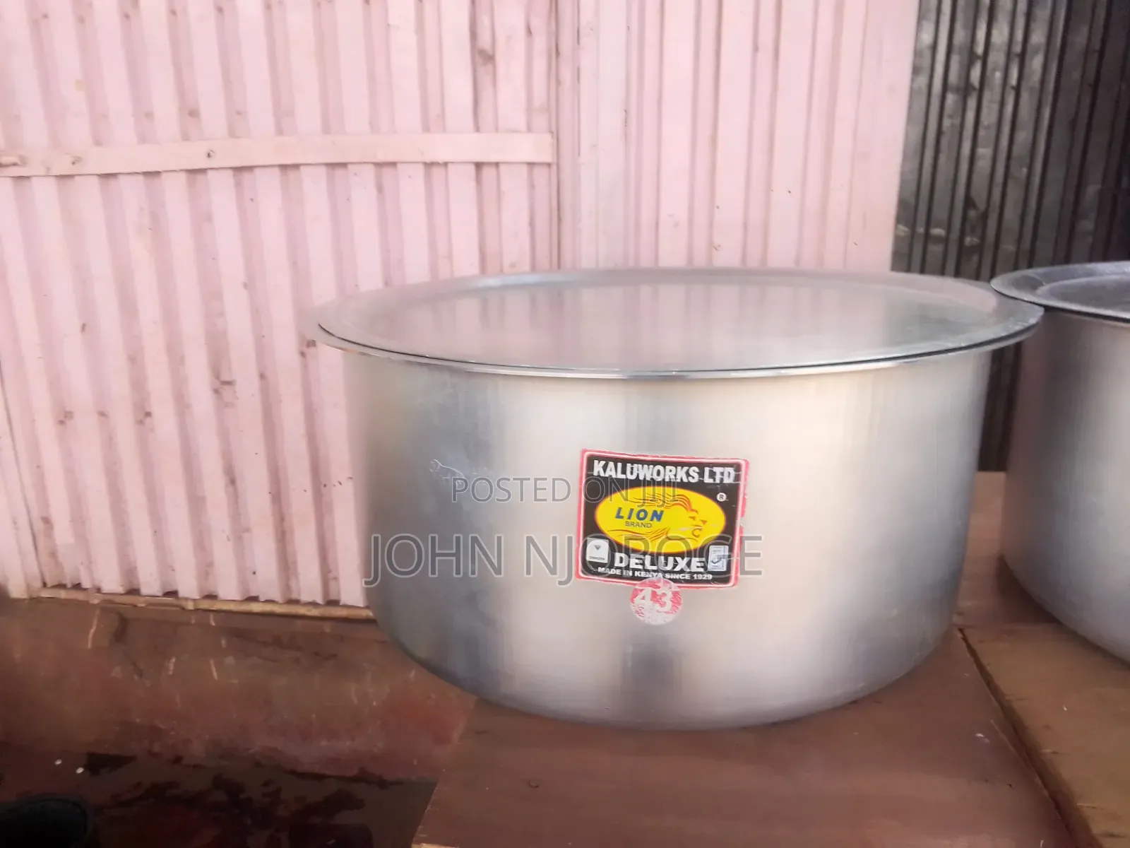 Large Cooking Sufuria
