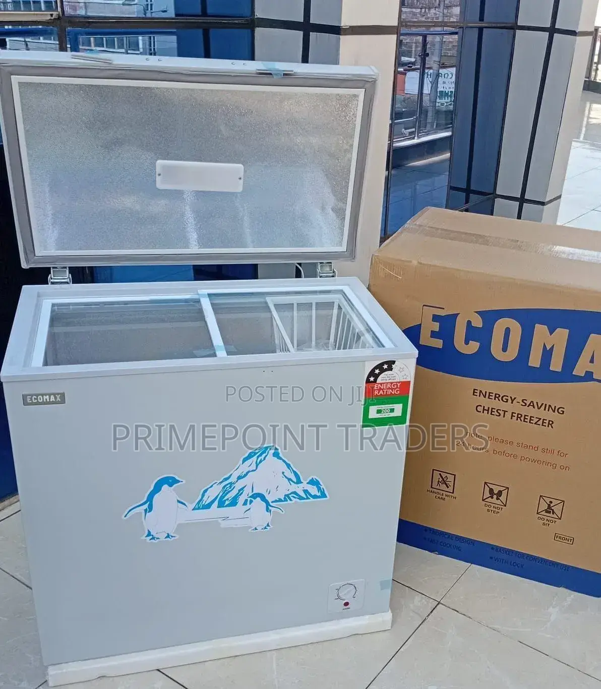 Ecomax Freezer 169 Litres,Spacious 169l Storage for Every Need