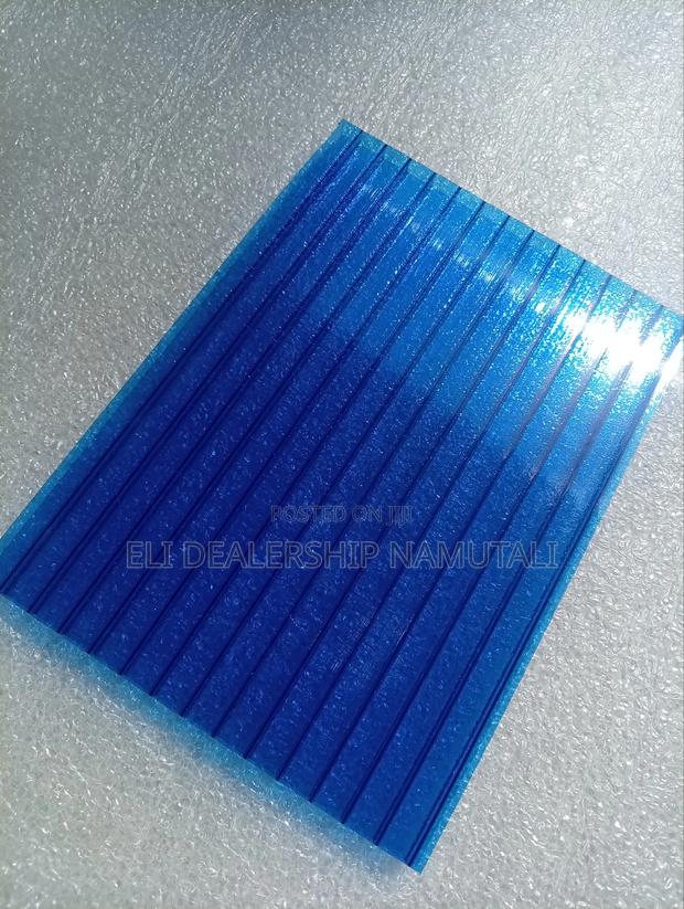 Premium Blue Polycarbonate Roofing Panel/Lightweight Uv Resistant - thumbnail 2