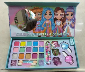 Children's Jewelry Cosmetics Makeup Set With Mirror