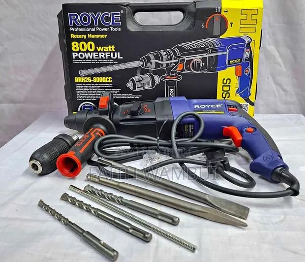 800 Watts Powerful Royce Rotary Hammers/Commercial Rotary Hammer