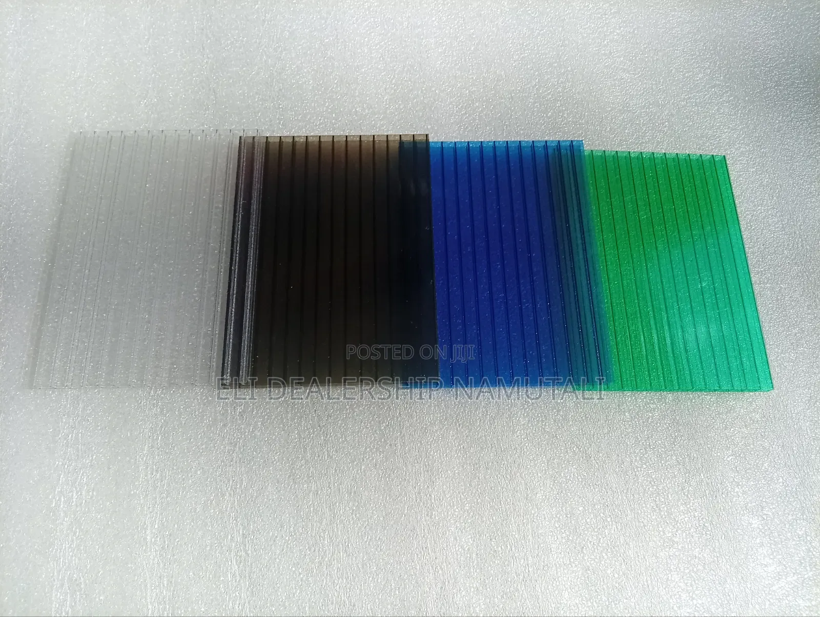 Egyptian Blue Hollow Polycarbonate Glazing Sheet/Outdoor Roofing