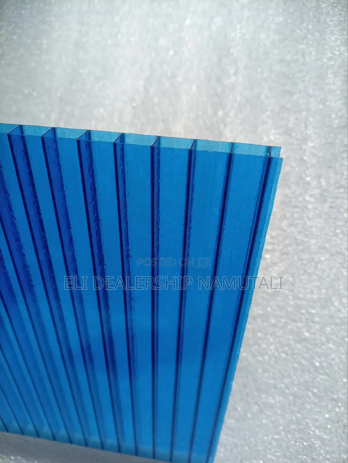 Egyptian Blue Hollow Polycarbonate Glazing Sheet/Outdoor Roofing