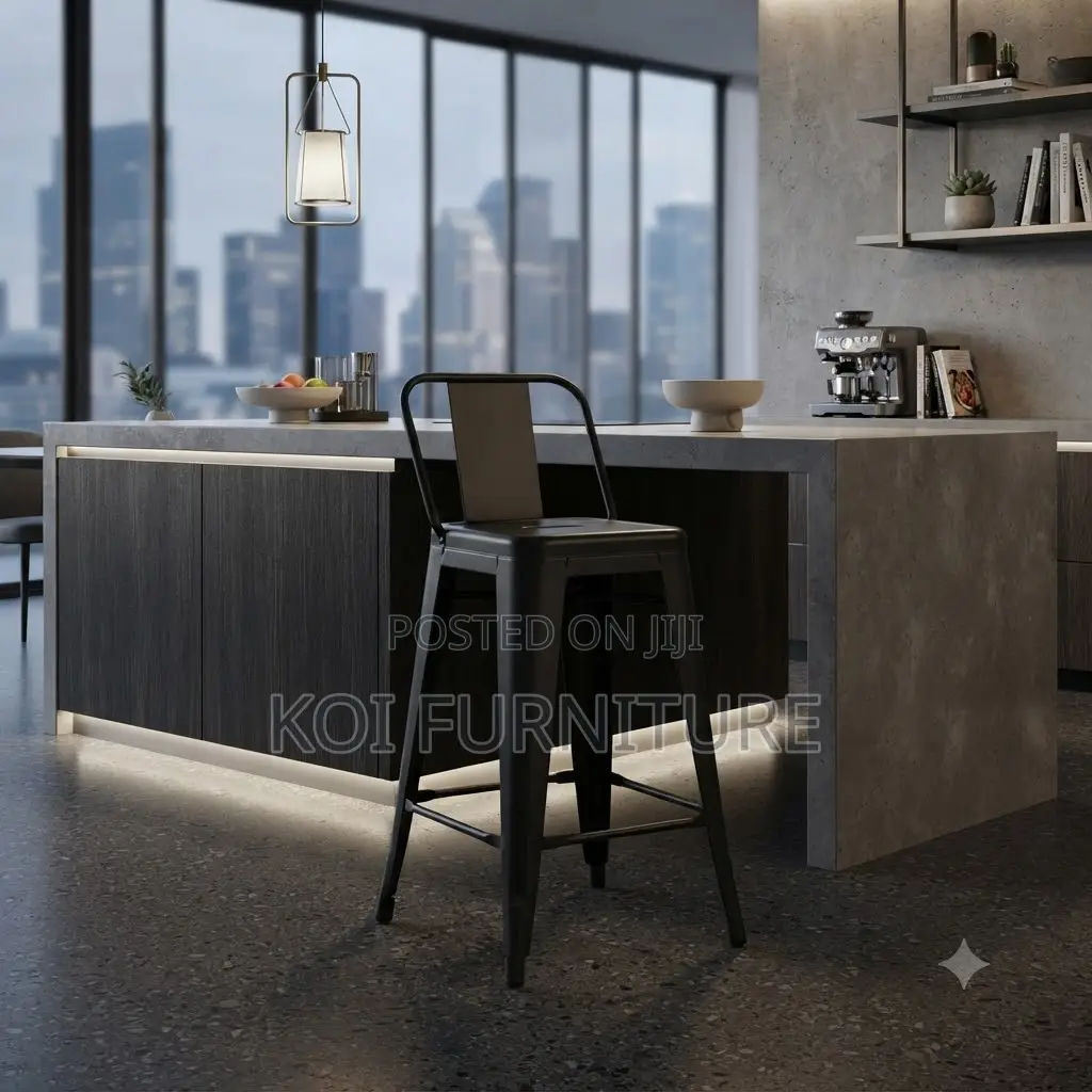 Barstoo; Metallic Home Living Room Kitchen Barstools